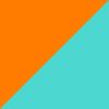 Night Glow Blue/Neon Tangerine