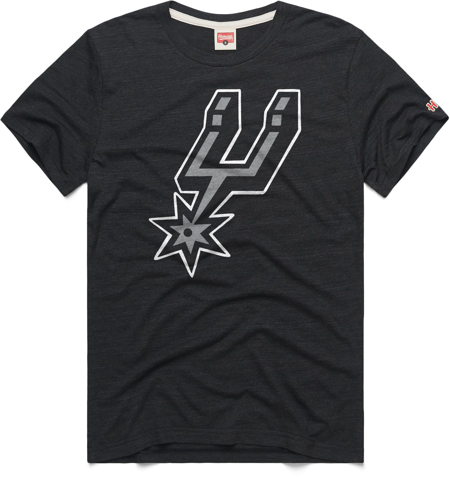 HOMAGE Adult San Antonio Spurs Black Cowboy T-Shirt
