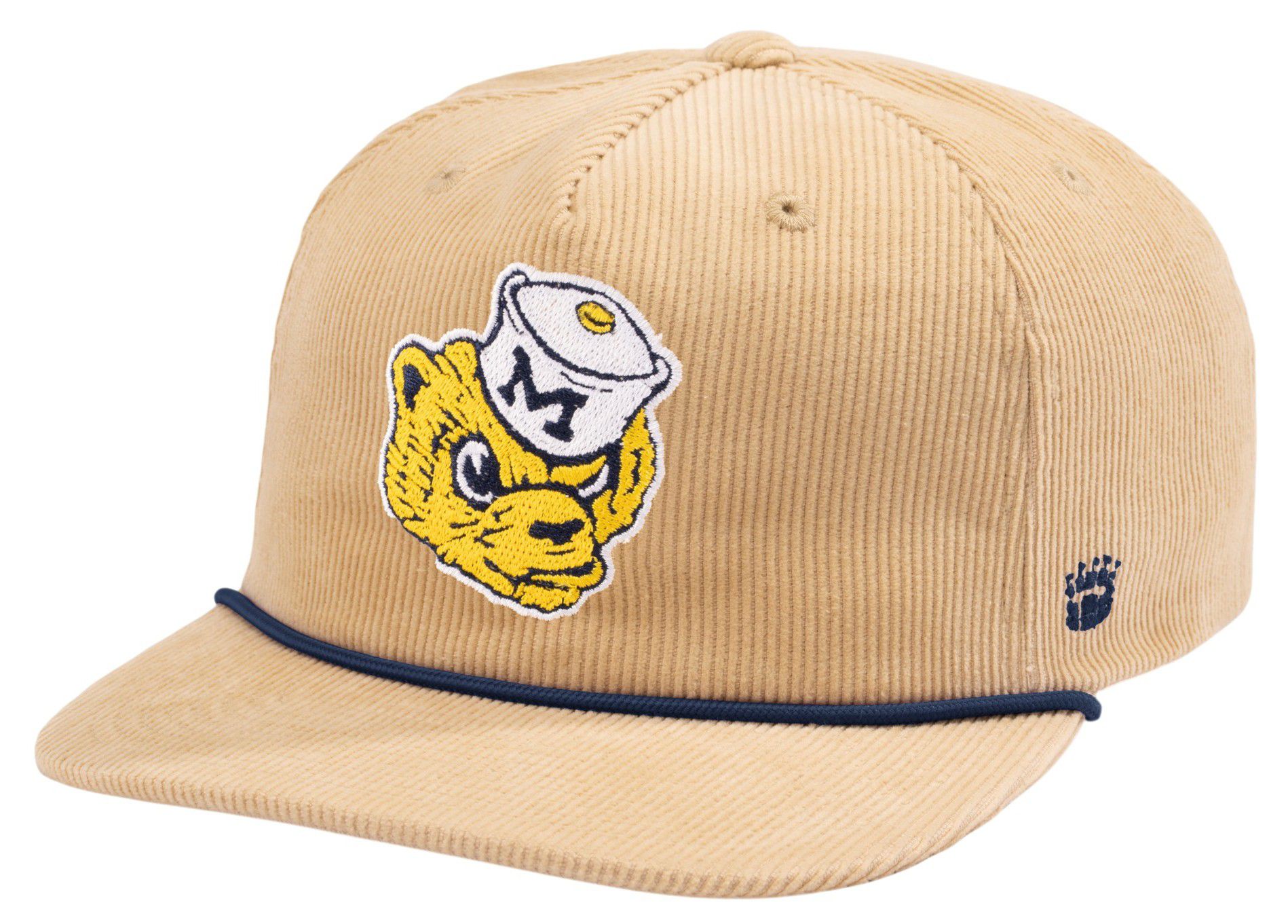 Homefield Michigan Honors Corduroy Snapback Hat