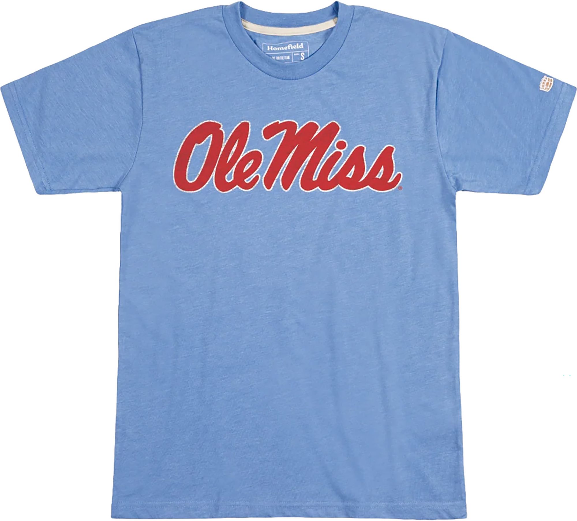 Homefield Adult Ole Miss Rebels Script T-Shirt