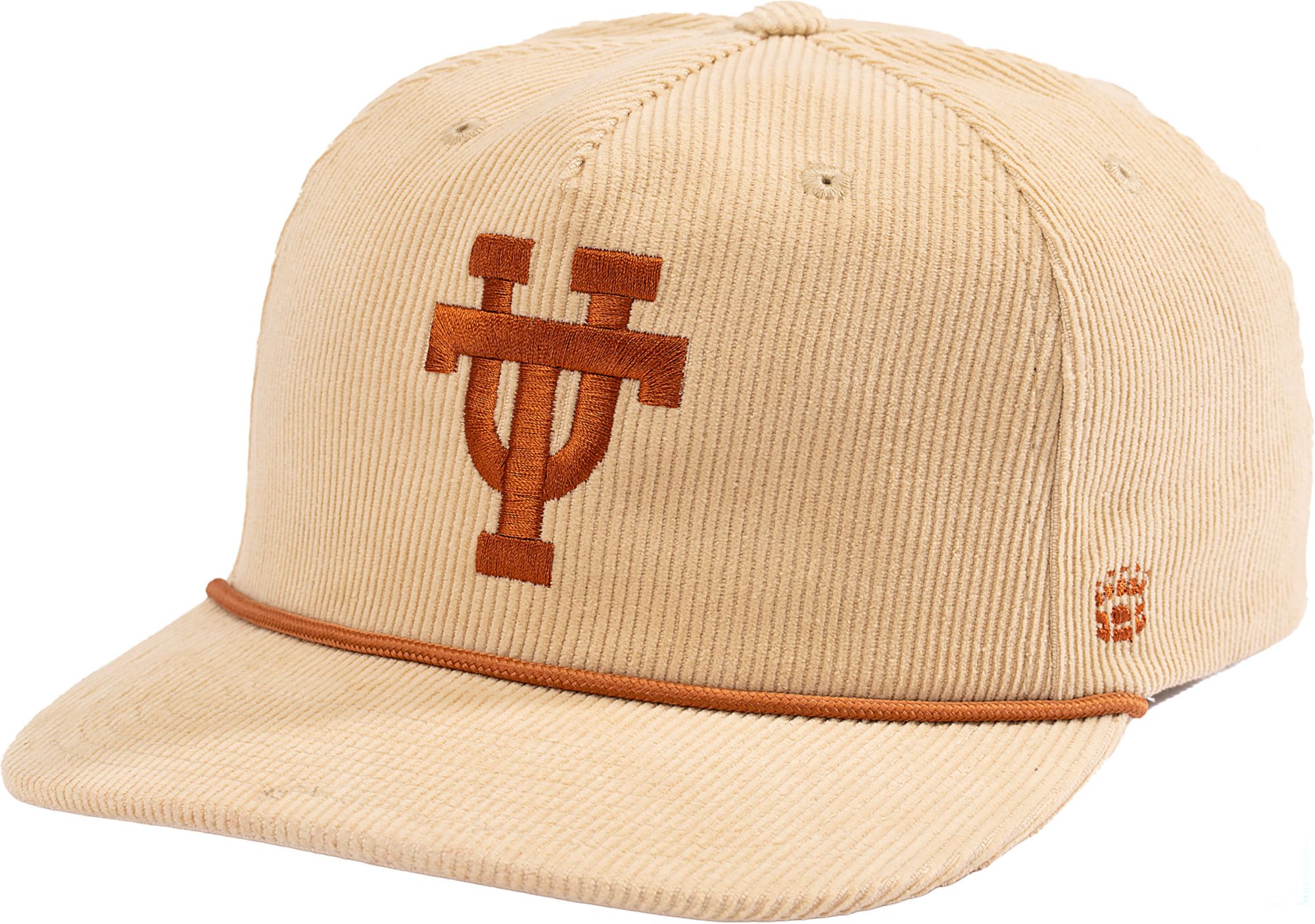 Homefield Adult Texas Longhorns Stone Honors Corduroy Snapback