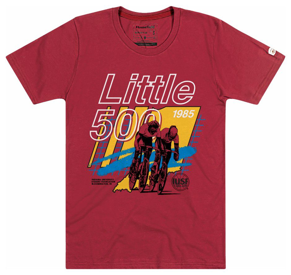 Homefield Adult Little 500 Crimson T-Shirt