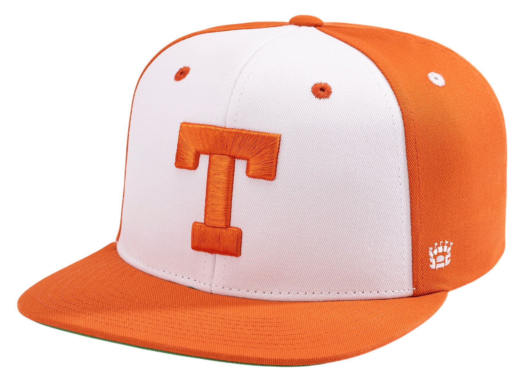 Homefield Adult Texas Longhorns White 2-Tone Snapback