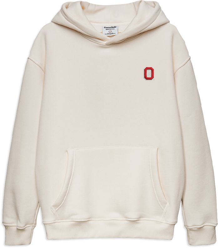 Homefield Men's Ohio State Buckeyes Small Embroidery Heavyweight Hoodie