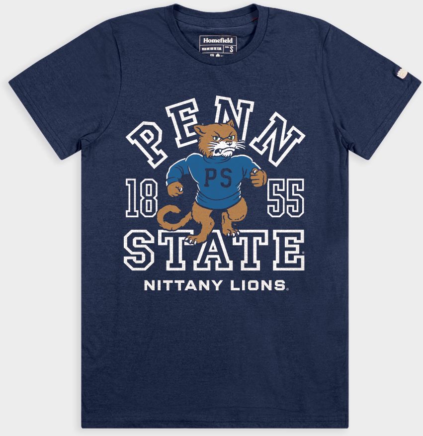 Homefield Men's Penn State Nittany Lions Retro Mascot T-Shirt