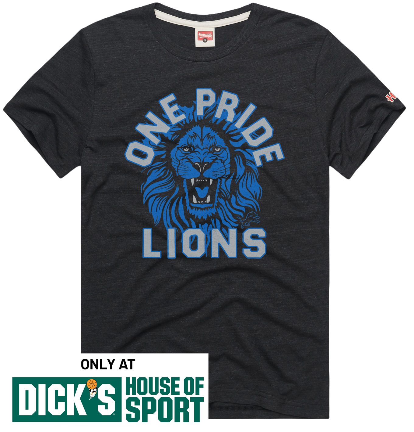 HOMAGE Men's Detroit Lions One Pride T-Shirt