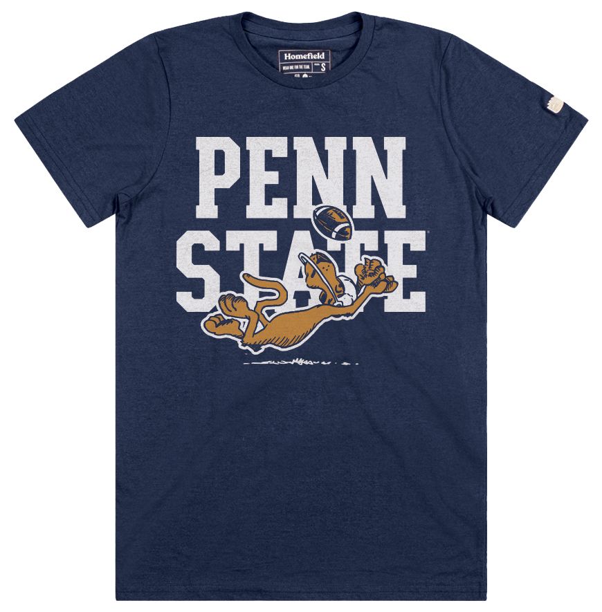 Homefield Men's Penn State Nittany Lions Navy Love Lions T-Shirt