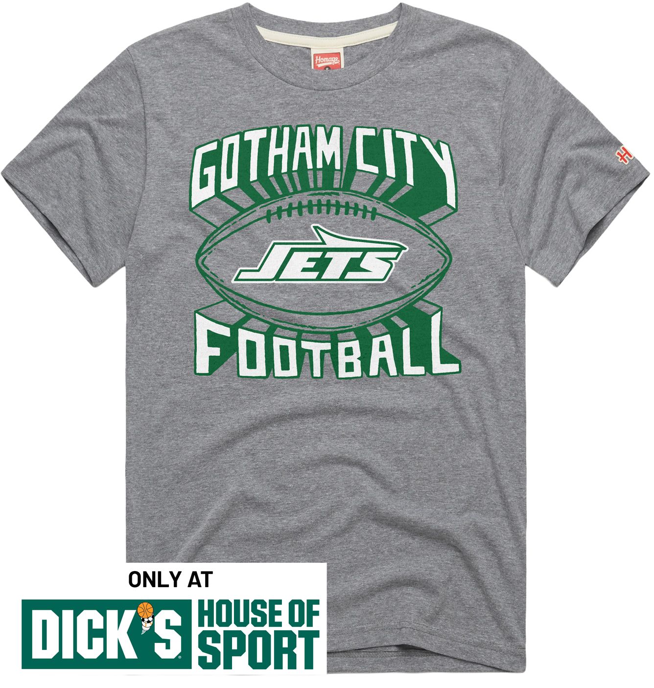 HOMAGE Men's New York Jets Gotham City T-Shirt