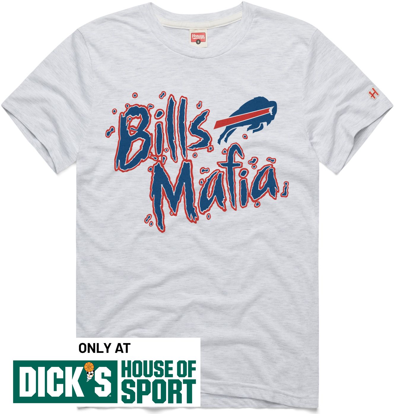 HOMAGE Men's Buffalo Bills Ash Bills Mafia T-Shirt