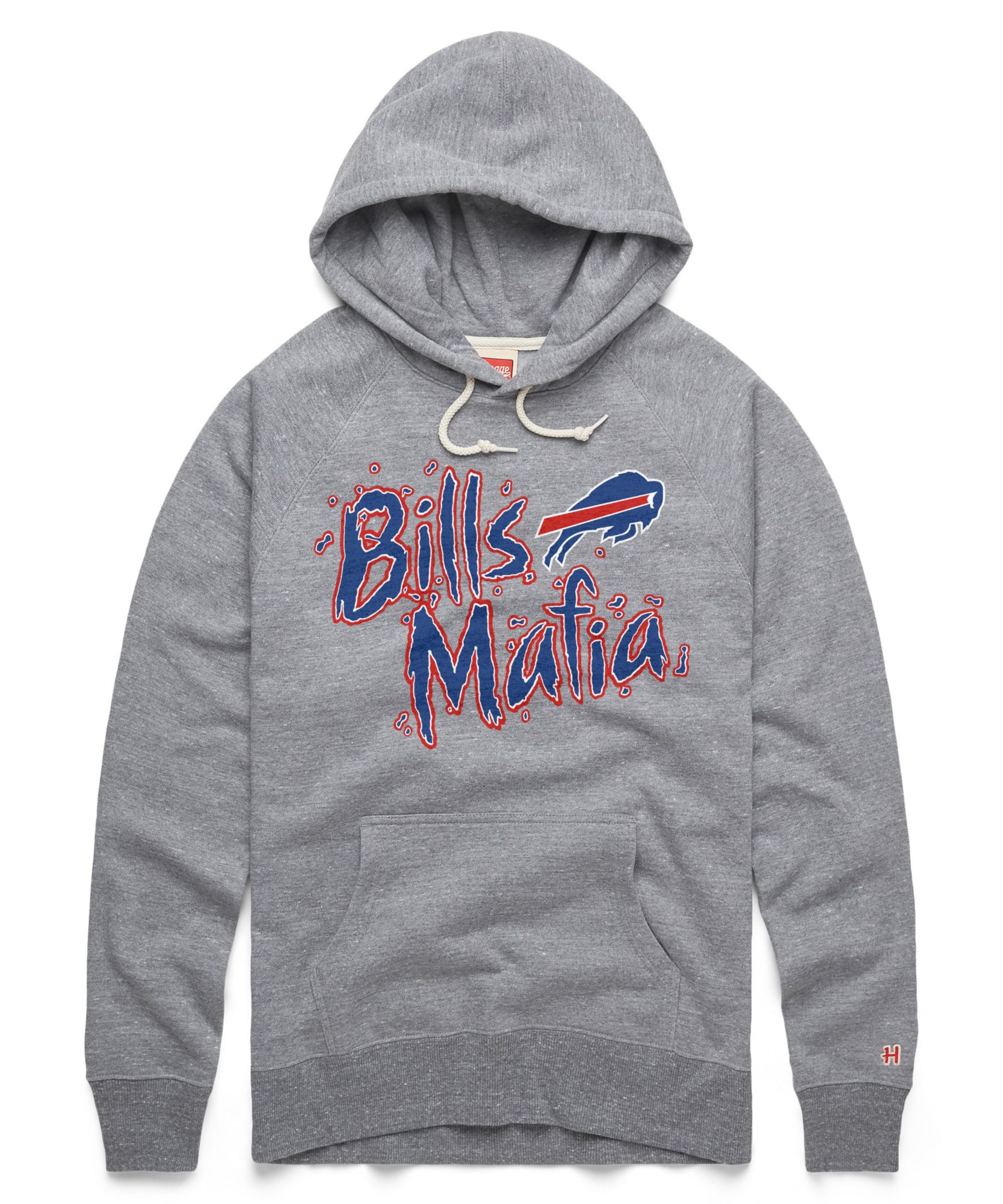 HOMAGE Men's Buffalo Bills Crest Crewneck Sweatshirt
