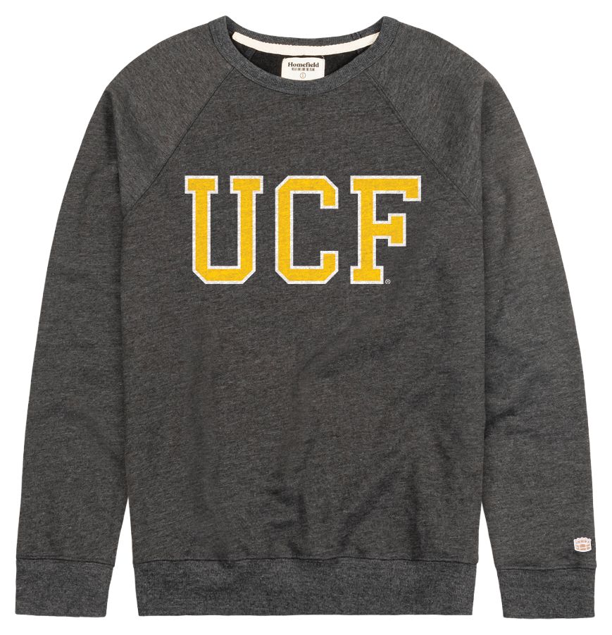 Homefield Men's UCF Knights Black Wordmark Crewneck Sweatshirt