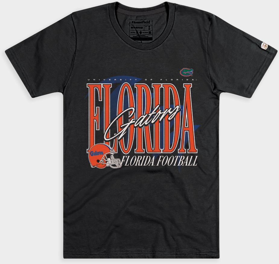 Homefield Men's Florida Gators Football Helmet T-Shirt