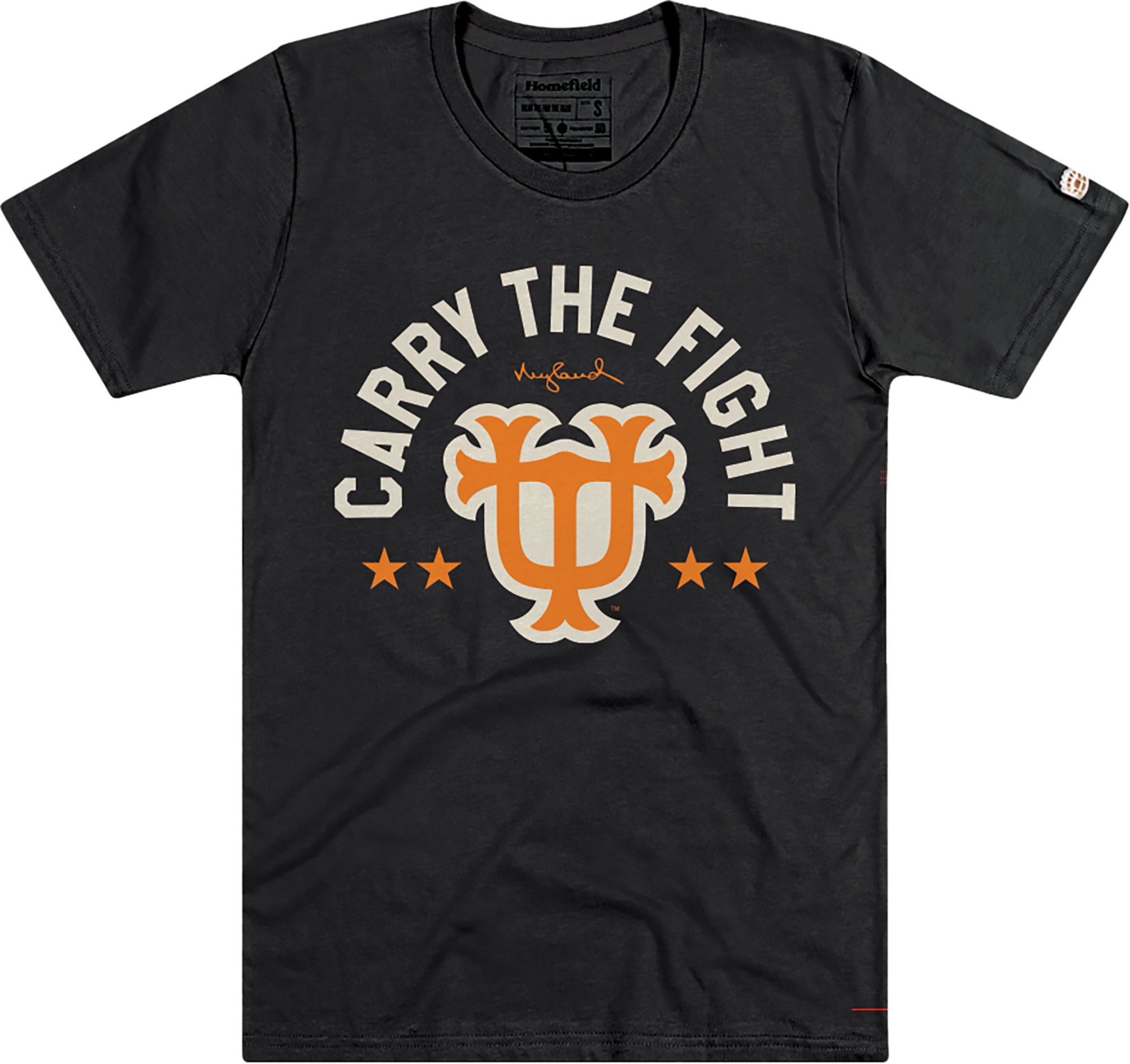 Homefield Men's Tennessee Volunteers Black Nyland Legacy T-Shirt
