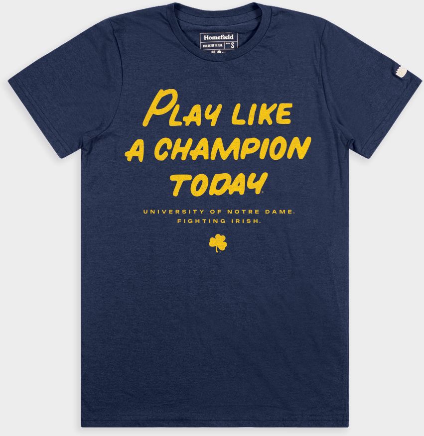 Homefield Men's Notre Dame Fighting Irish Thunder T-Shirt