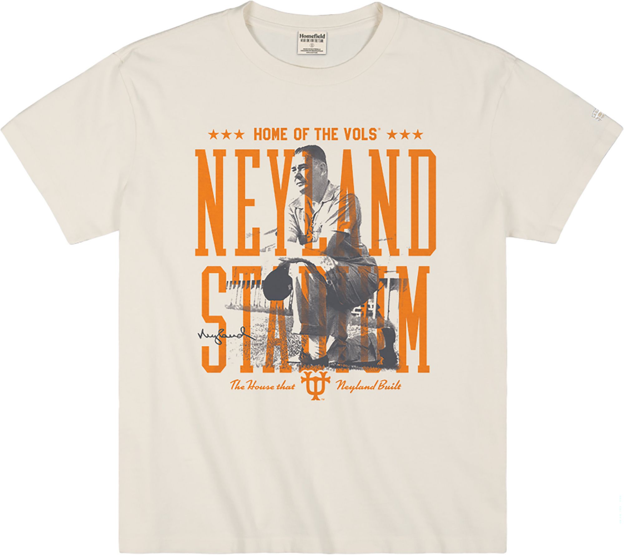 Homefield Men's Tennessee Volunteers Cream Nyland Legacy T-Shirt