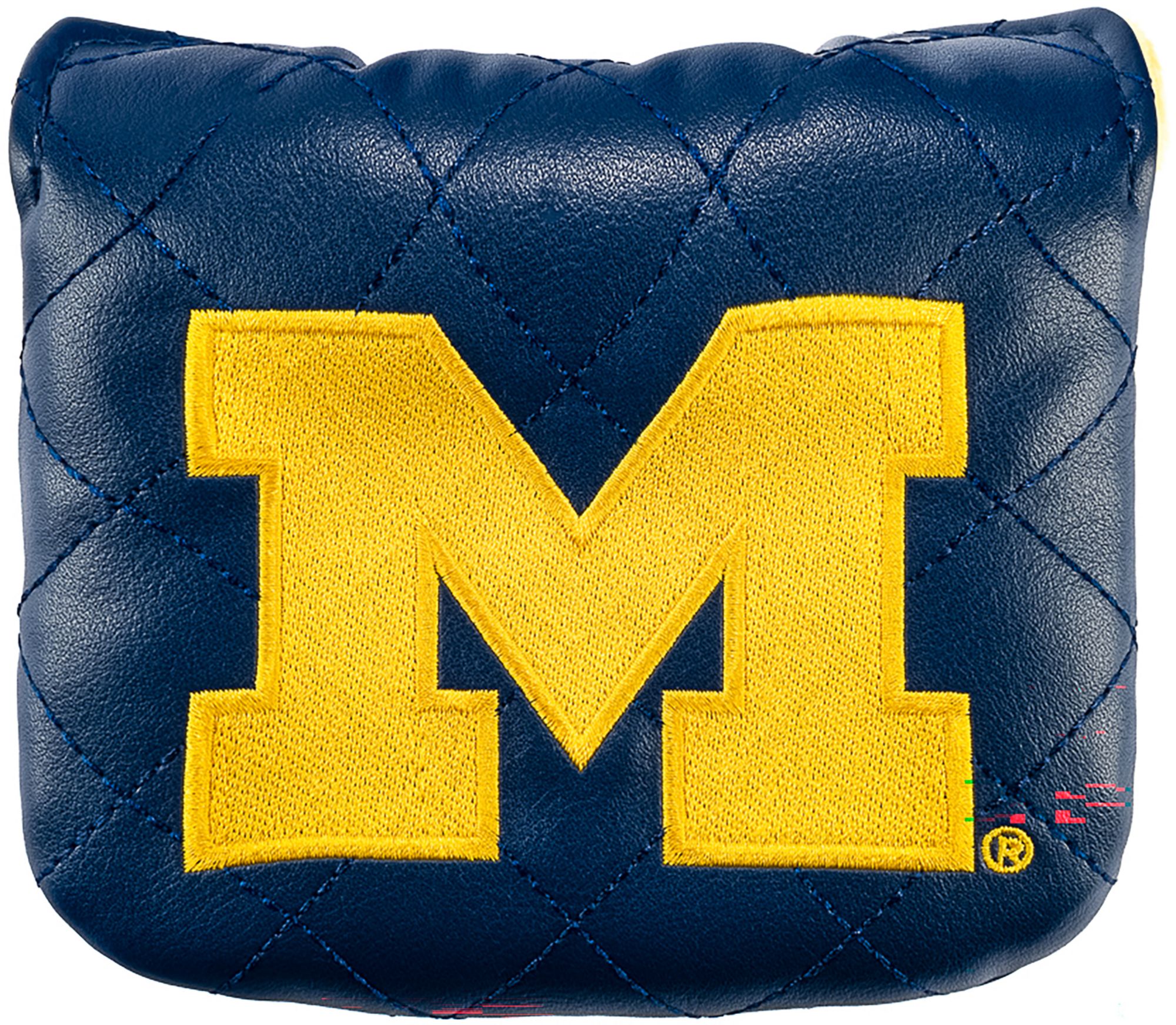 Hometown Brands Michigan Wolverines Diamond Stitch Mallet Putter Headcover