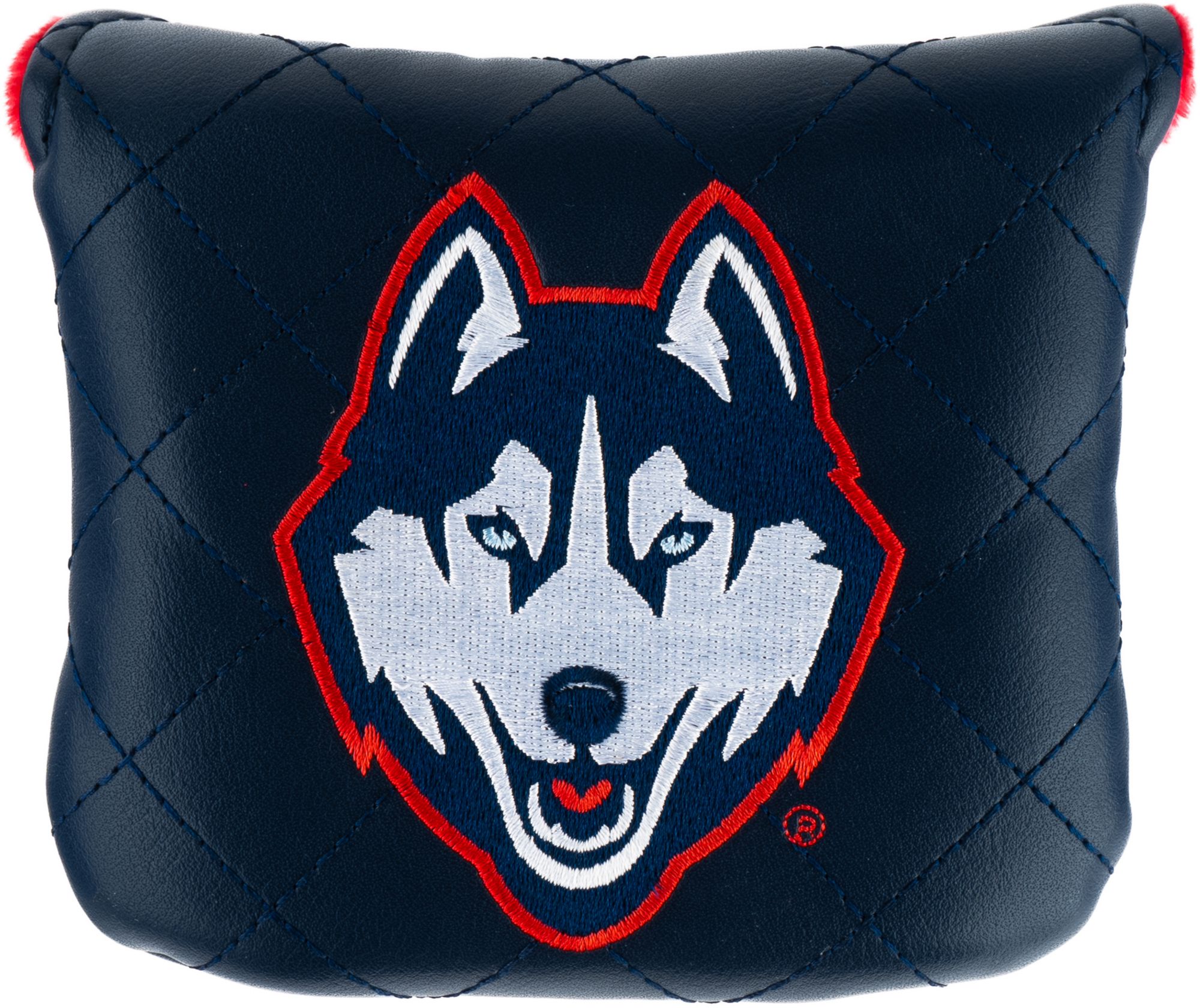 Hometown Brands Connecticut Huskies Diamond Stitch Mallet Putter Headcover
