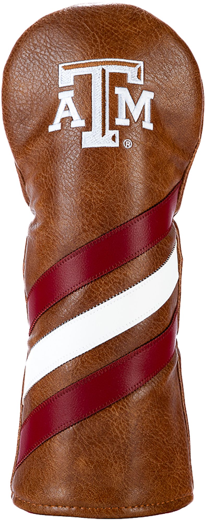 Hometown Brands Texas A&amp;M Aggies Leather Stripes Fairway Headcover
