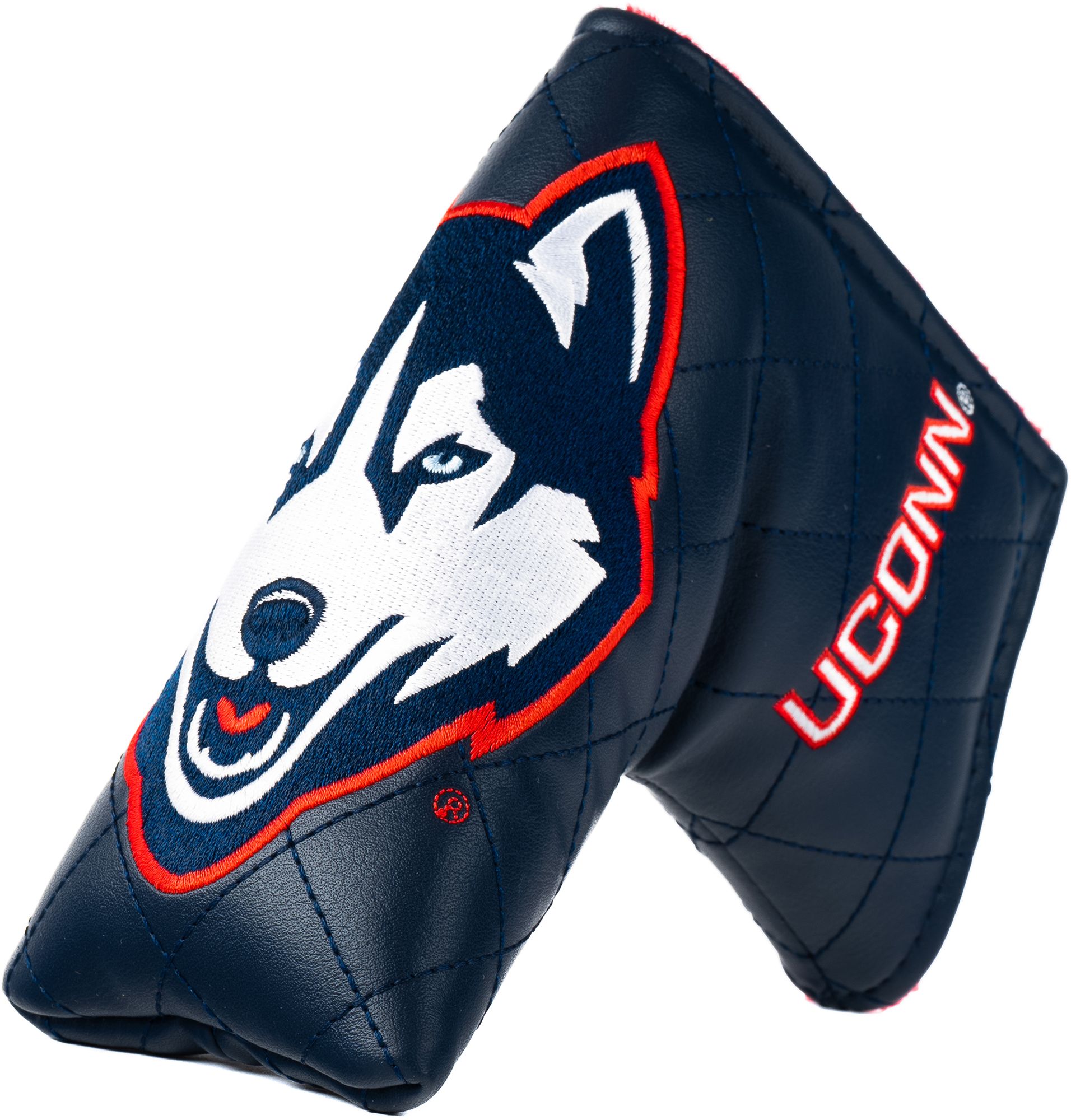 Hometown Brands Connecticut Huskies Diamond Stitch Blade Putter Headcover