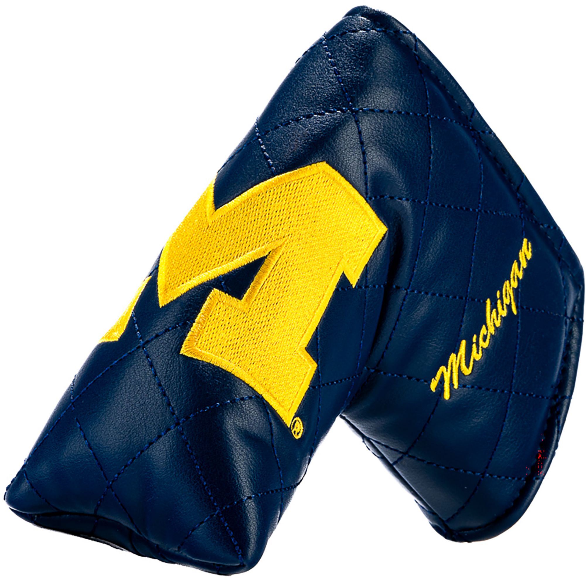 Hometown Brands Michigan Wolverines Diamond Stitch Blade Putter Headcover