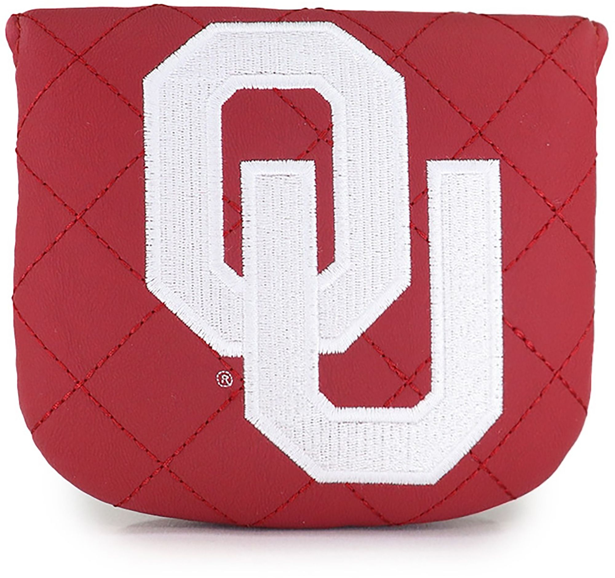 Hometown Brands Oklahoma Sooners Diamond Stitched Mallet Putter Headcover