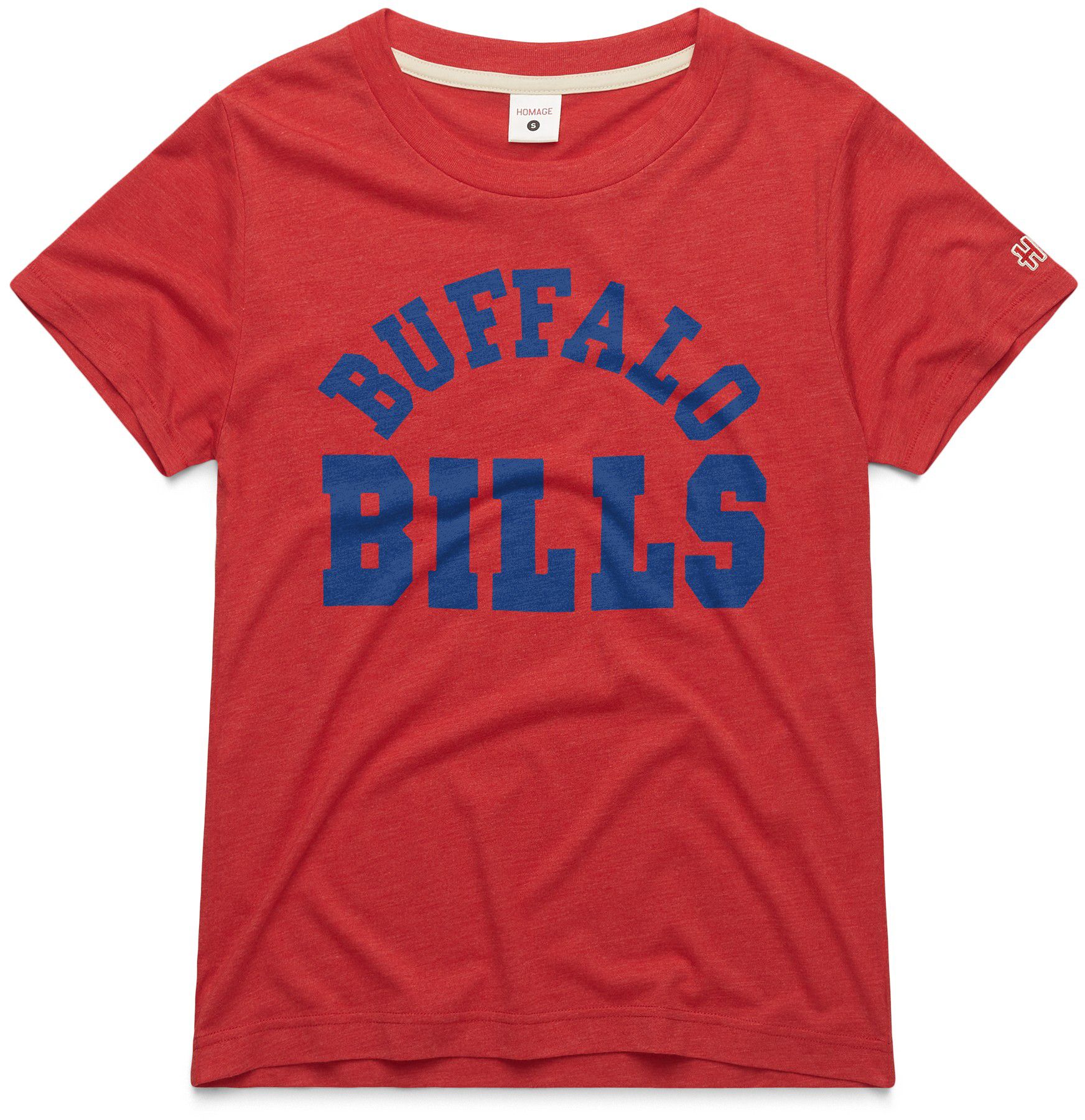 HOMAGE Women's Buffalo Bills Red Classic T-Shirt