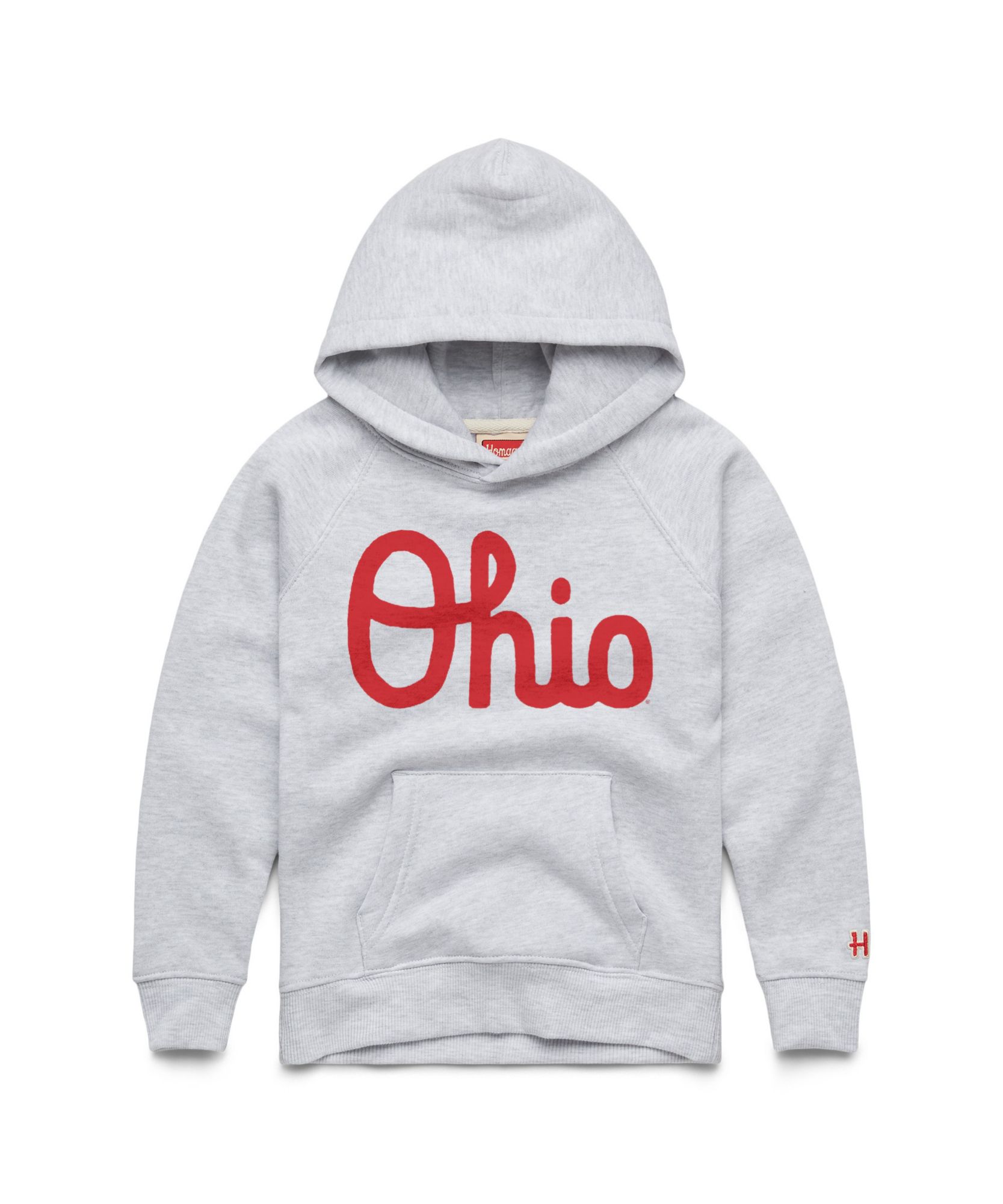 HOMAGE Youth Ohio State Buckeyes Script Hoodie