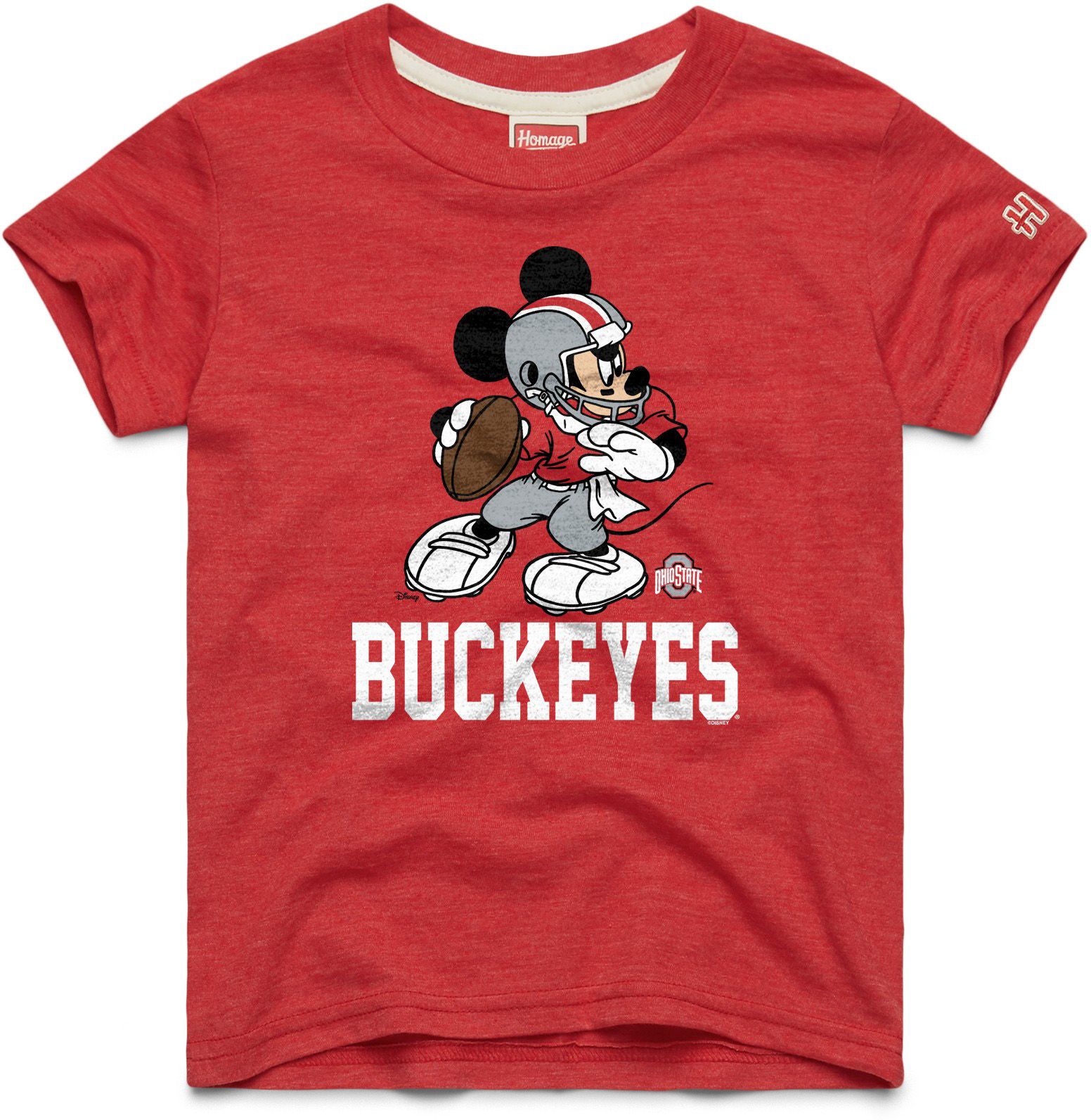 HOMAGE Youth Ohio State Buckeyes Mickey T-Shirt