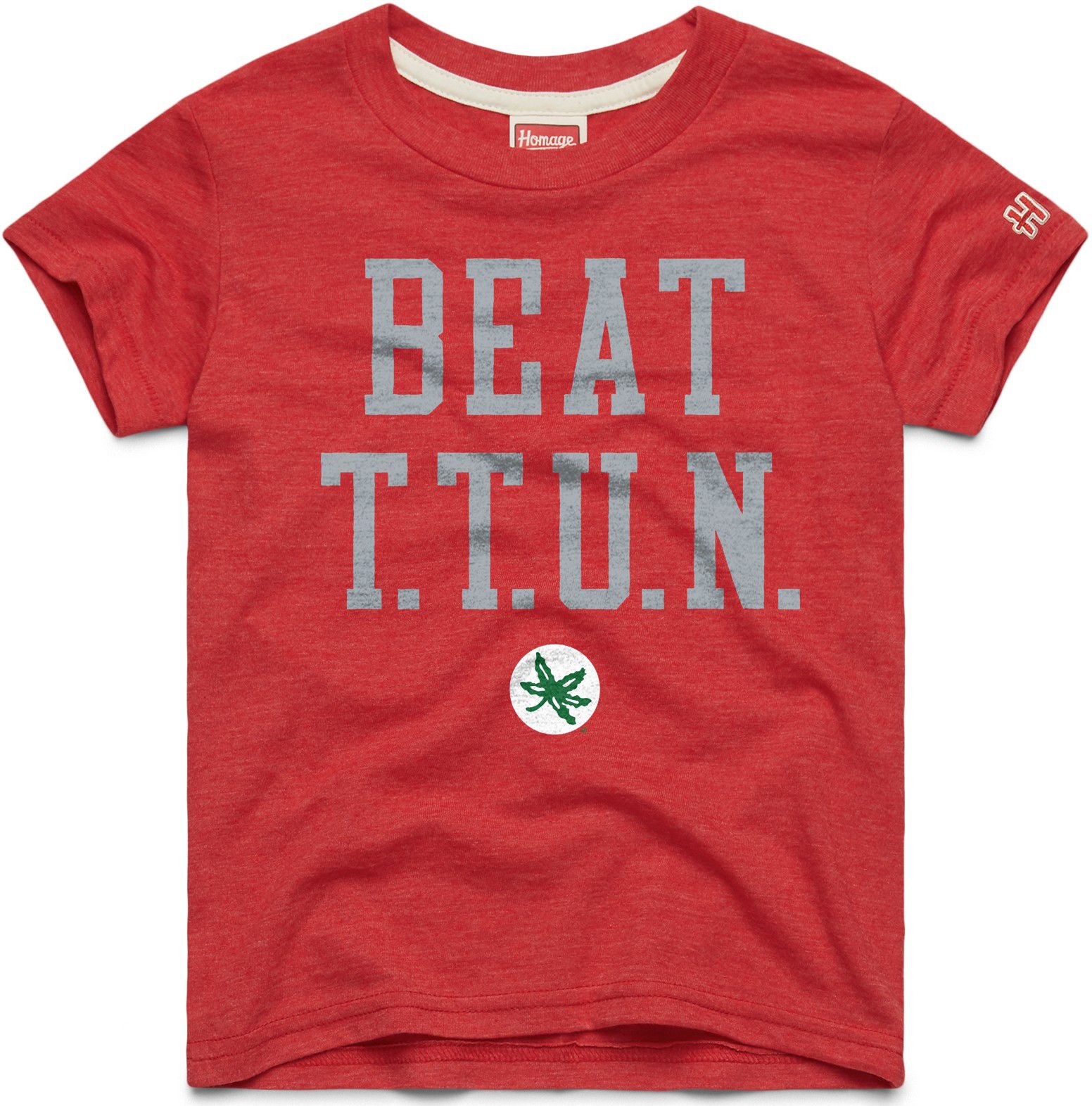HOMAGE Youth Ohio State Buckeyes Beat T-Shirt