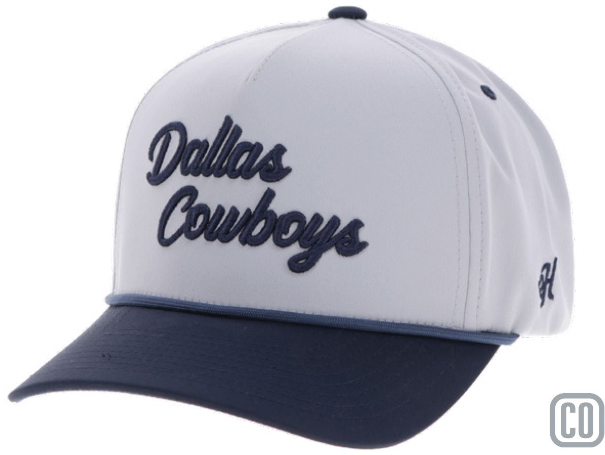 Hooey Adult Dallas Cowboys Grey Rope Snapback Adjustable Hat