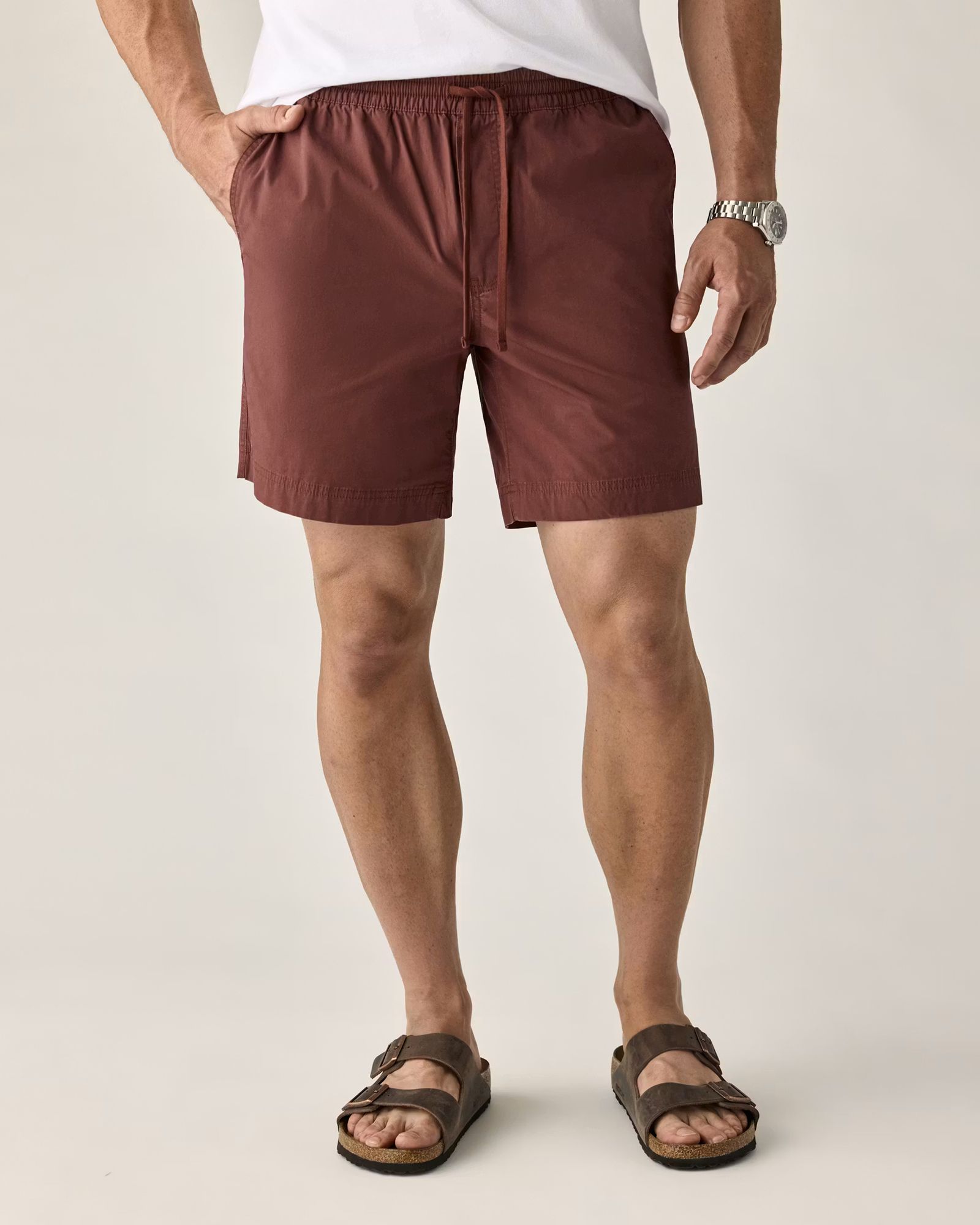 Huckberry Men's 7" Drawstring Canoe Shorts by Flint and Tinder