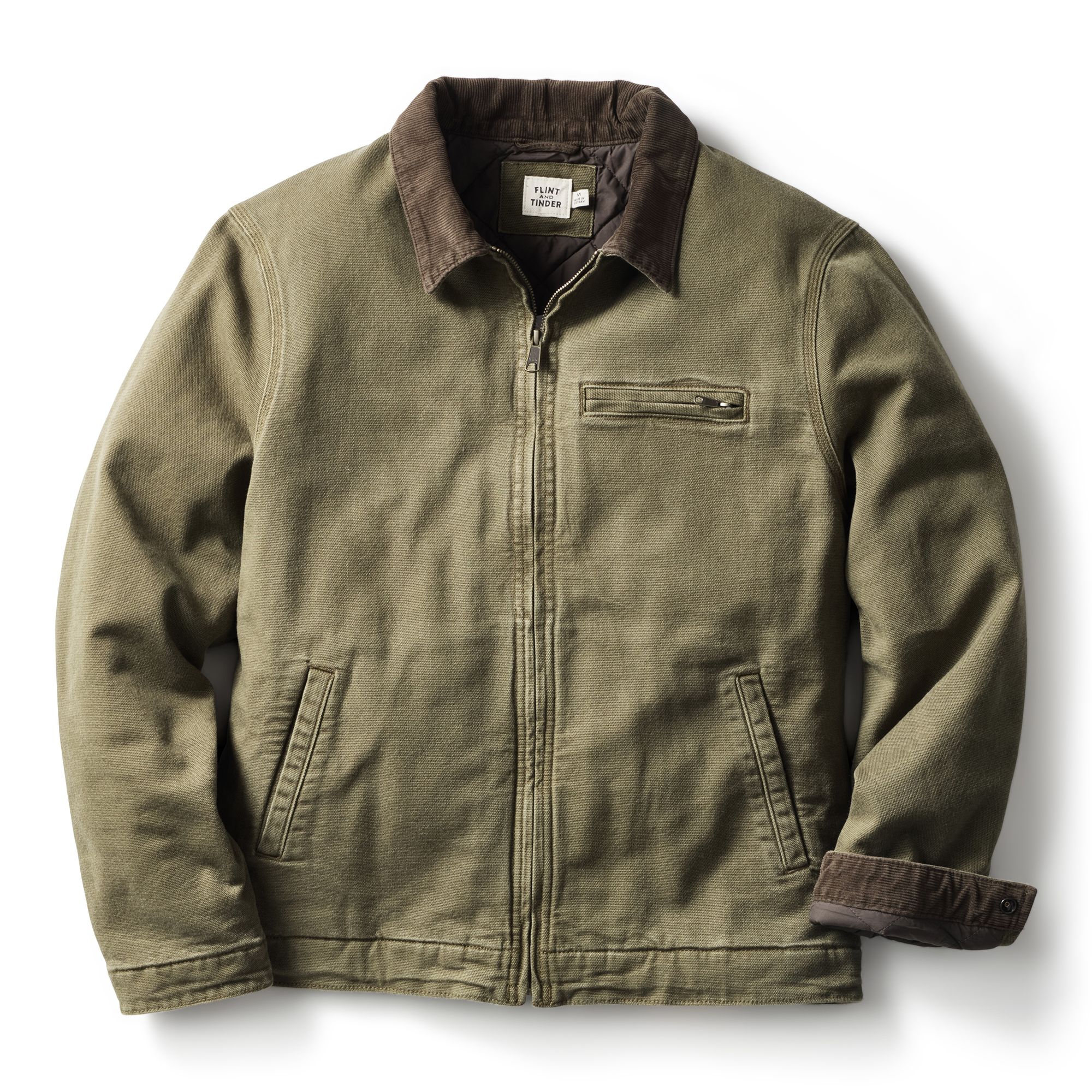 Huckberry Men's Mason Canvas Work Jacket by Flint and Tinder