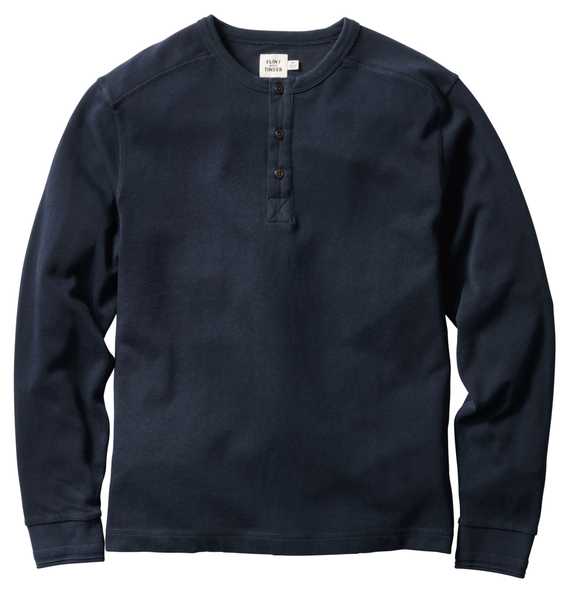 Huckberry Men's Surplus Long Sleeve Henley by Flint and Tinder