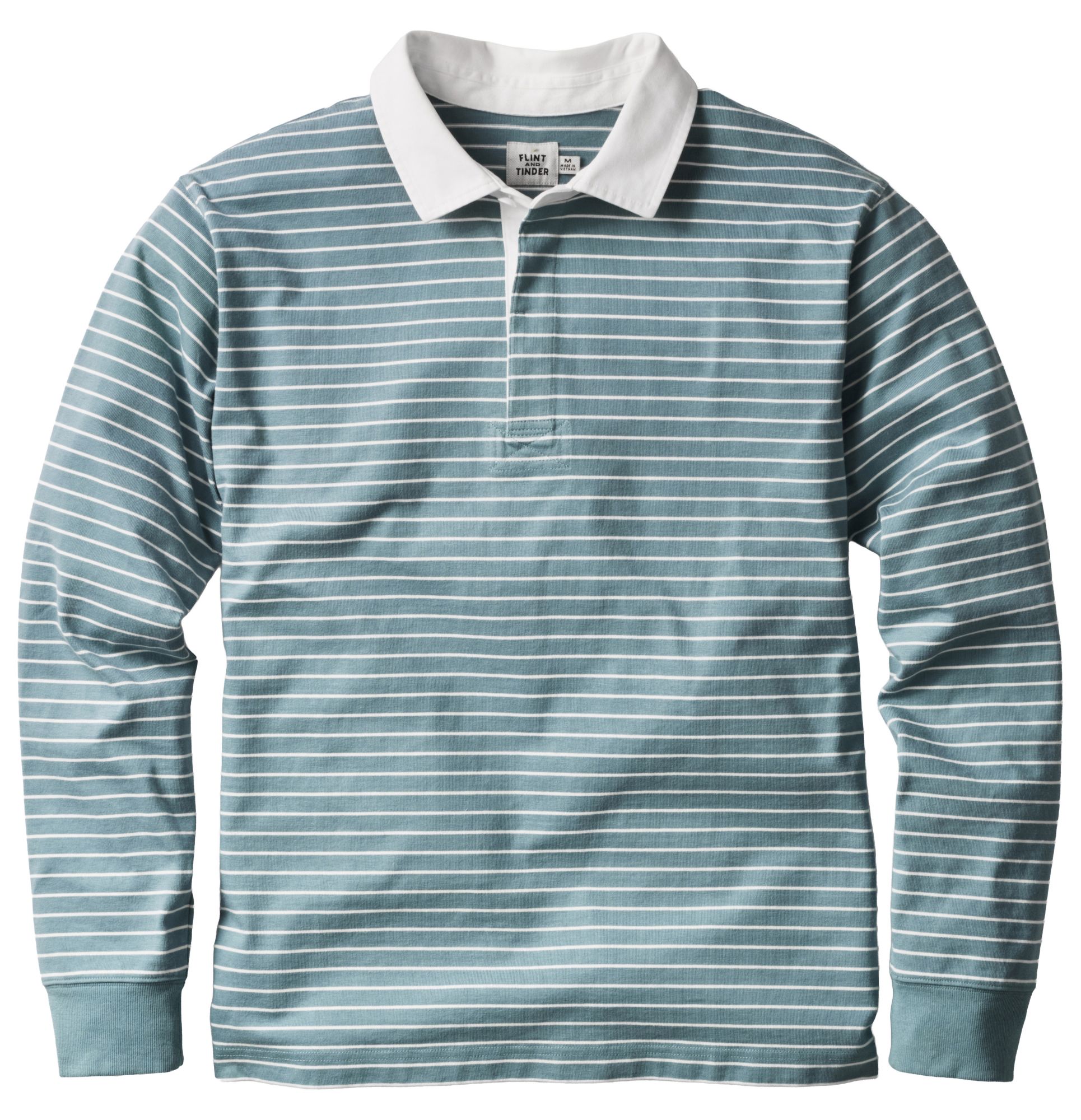 Huckberry Men's Classic Rugby Shirt by Flint and Tinder