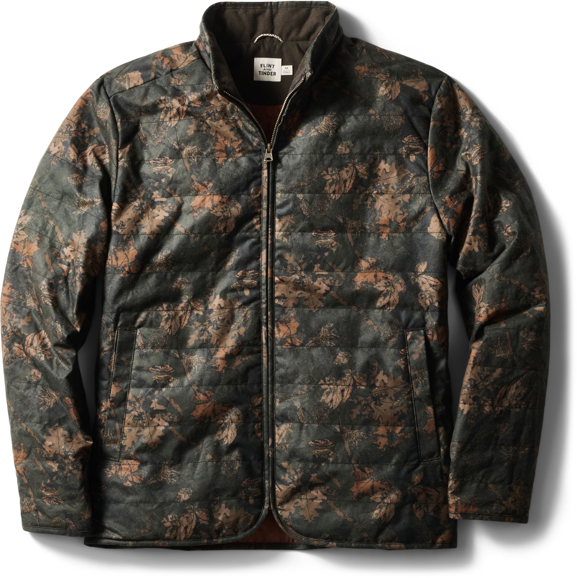 Huckberry Men's York Quilted Waxed Jacket