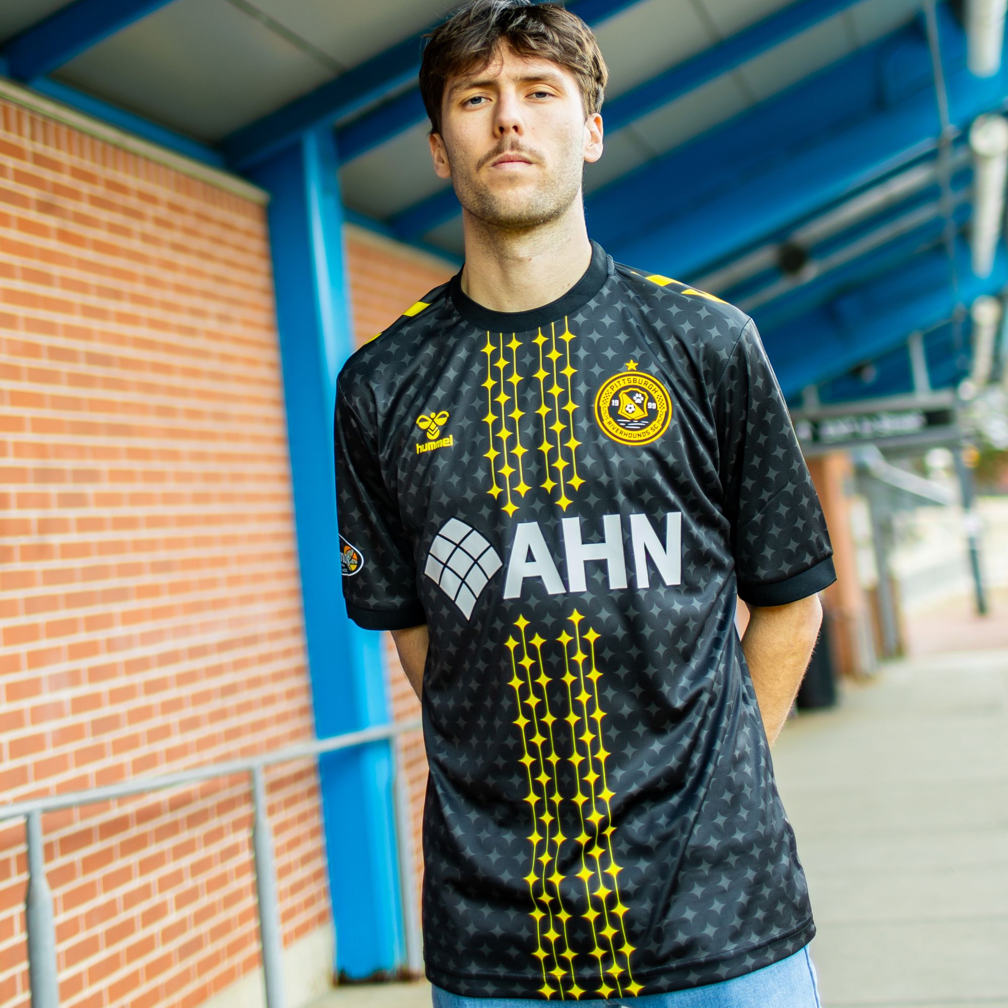 Hummel Adult Pittsburgh Riverhounds 2026 Primary Replica Jersey