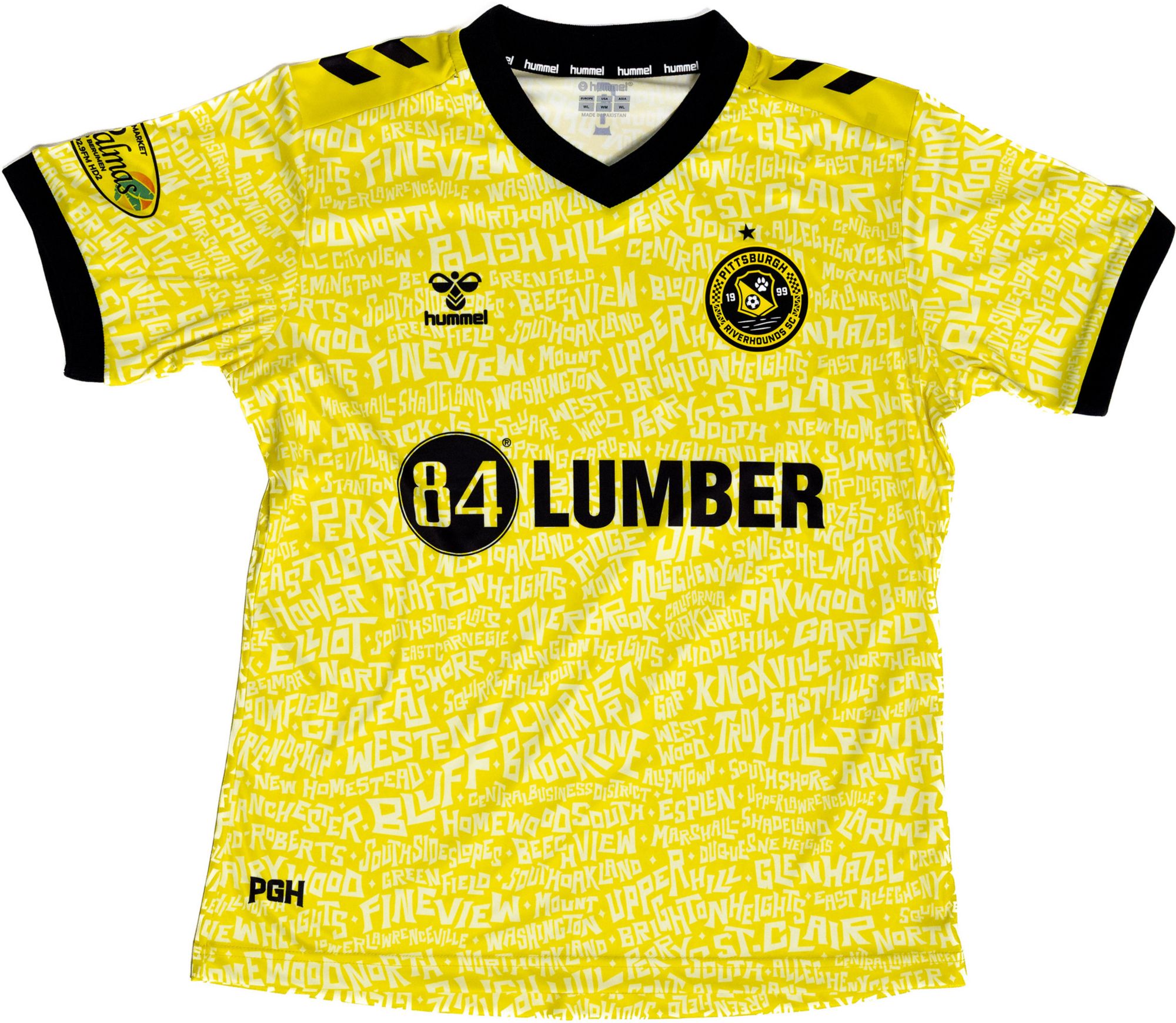 Hummel Women's Pittsburgh Riverhounds 2026 Secondary Replica Jersey