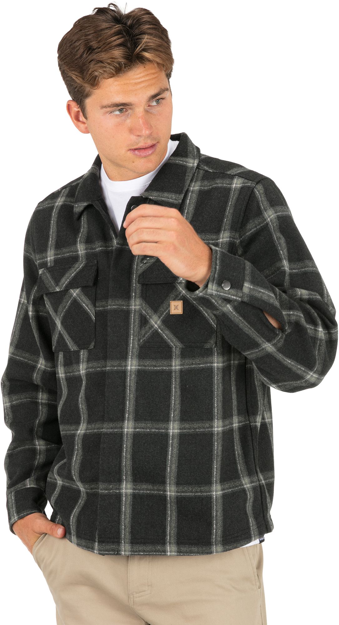 Hurley Men's Benson Flannel Shacket