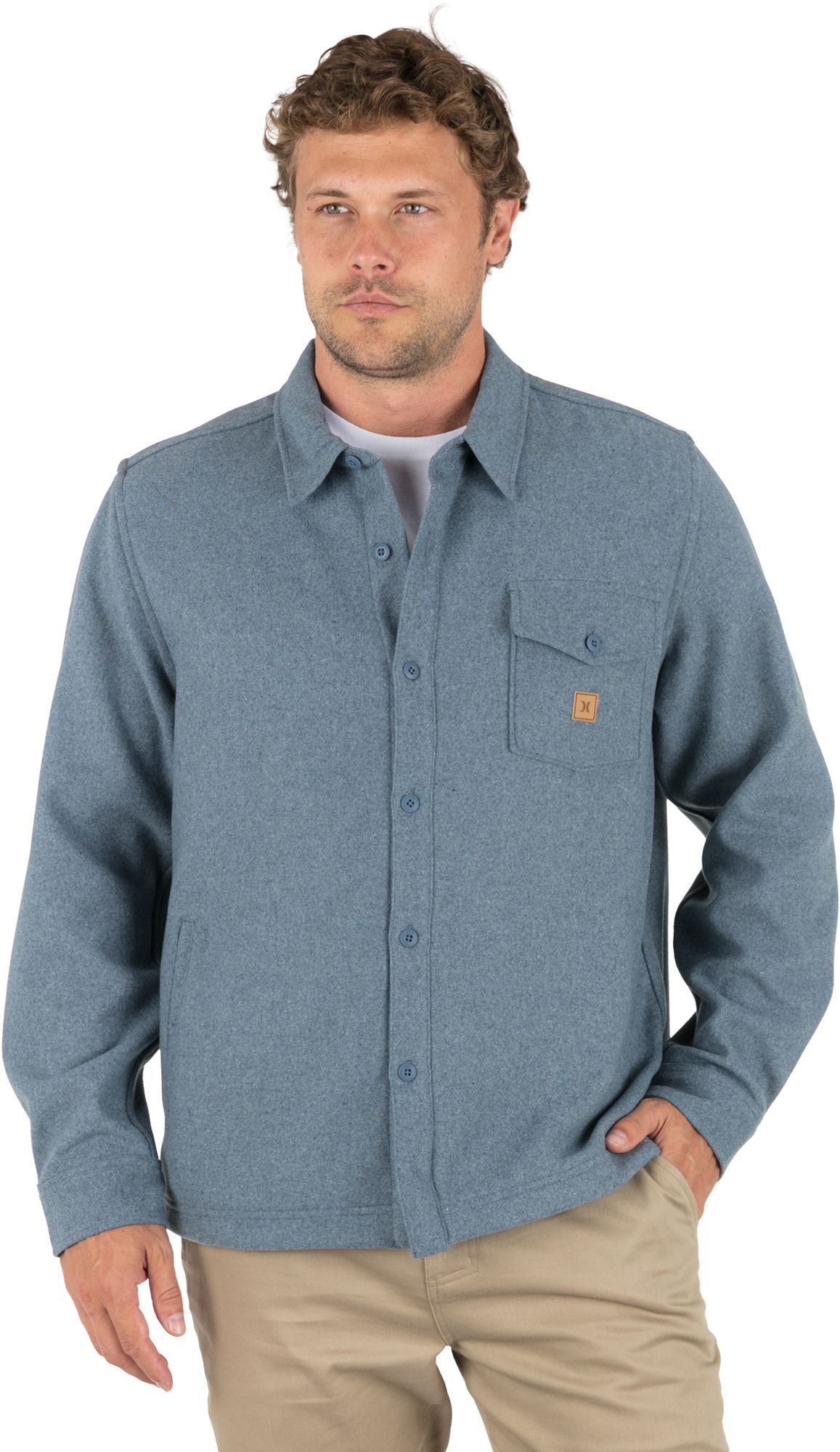 Hurley Men's San Juan Wool Overshirt