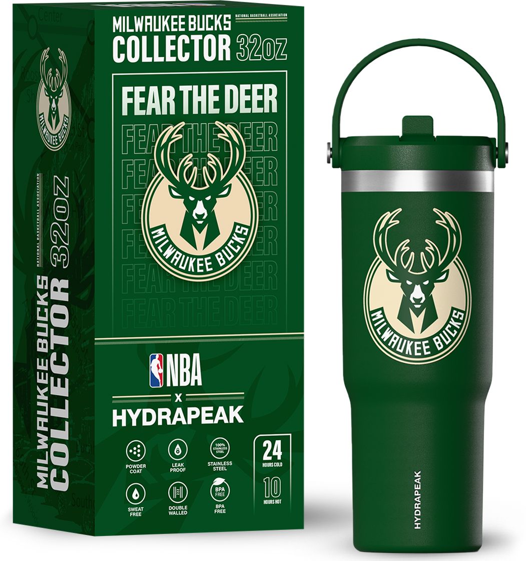 HYDRAPEAK Milwaukee Bucks 32 oz. Nomad Tumbler
