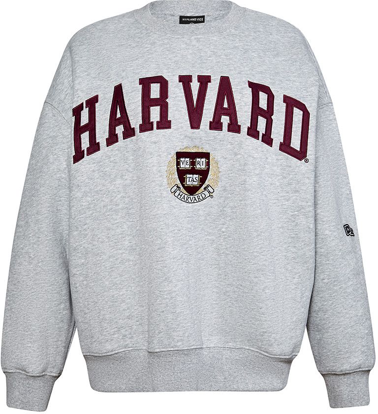 Hype and Vice Women's Harvard Crimson Offside Crewneck Sweatshirt