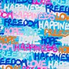 Happiness Turquoise Multi