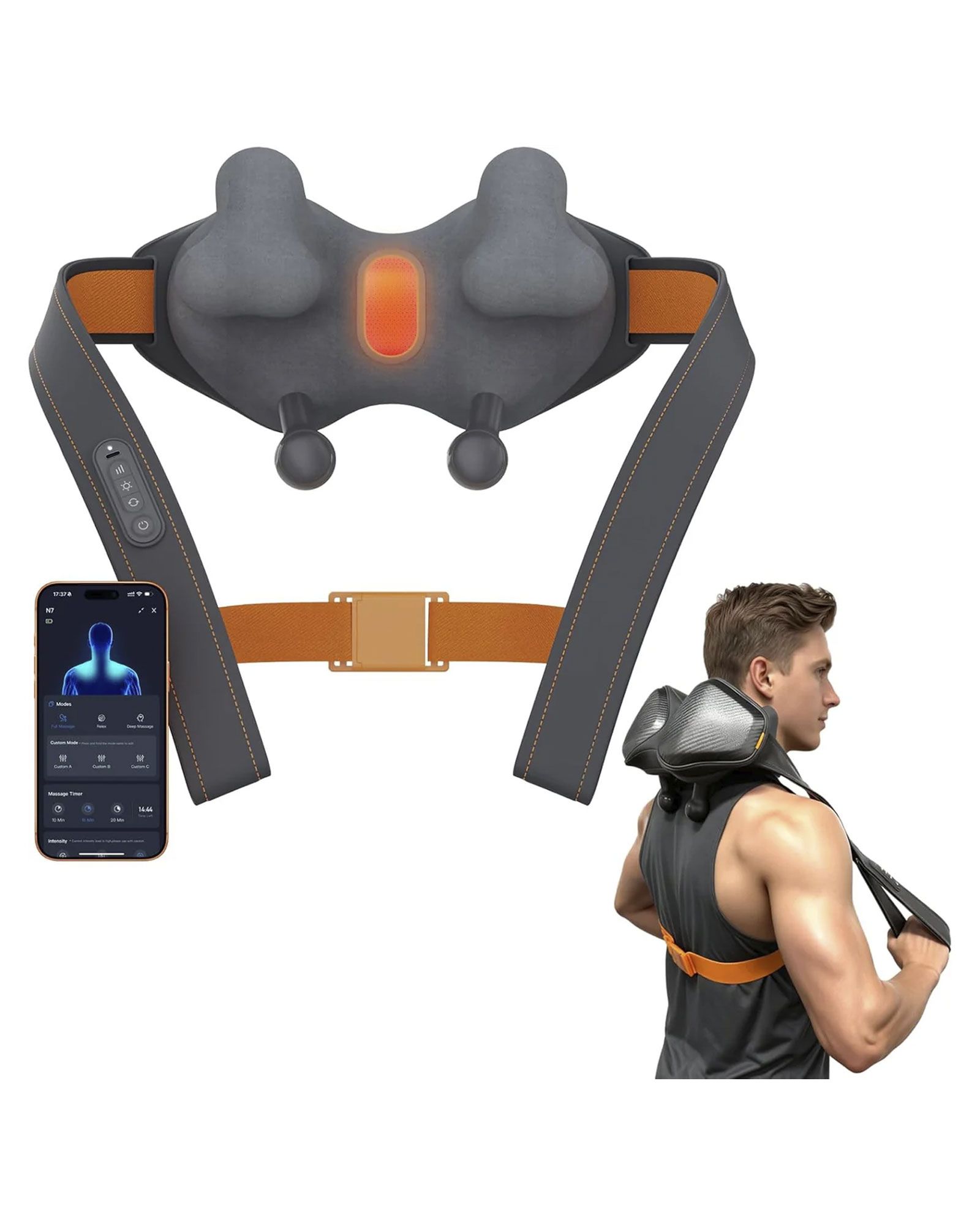 ibreo N7 4D Shiatsu Neck &amp; Shoulder Massager
