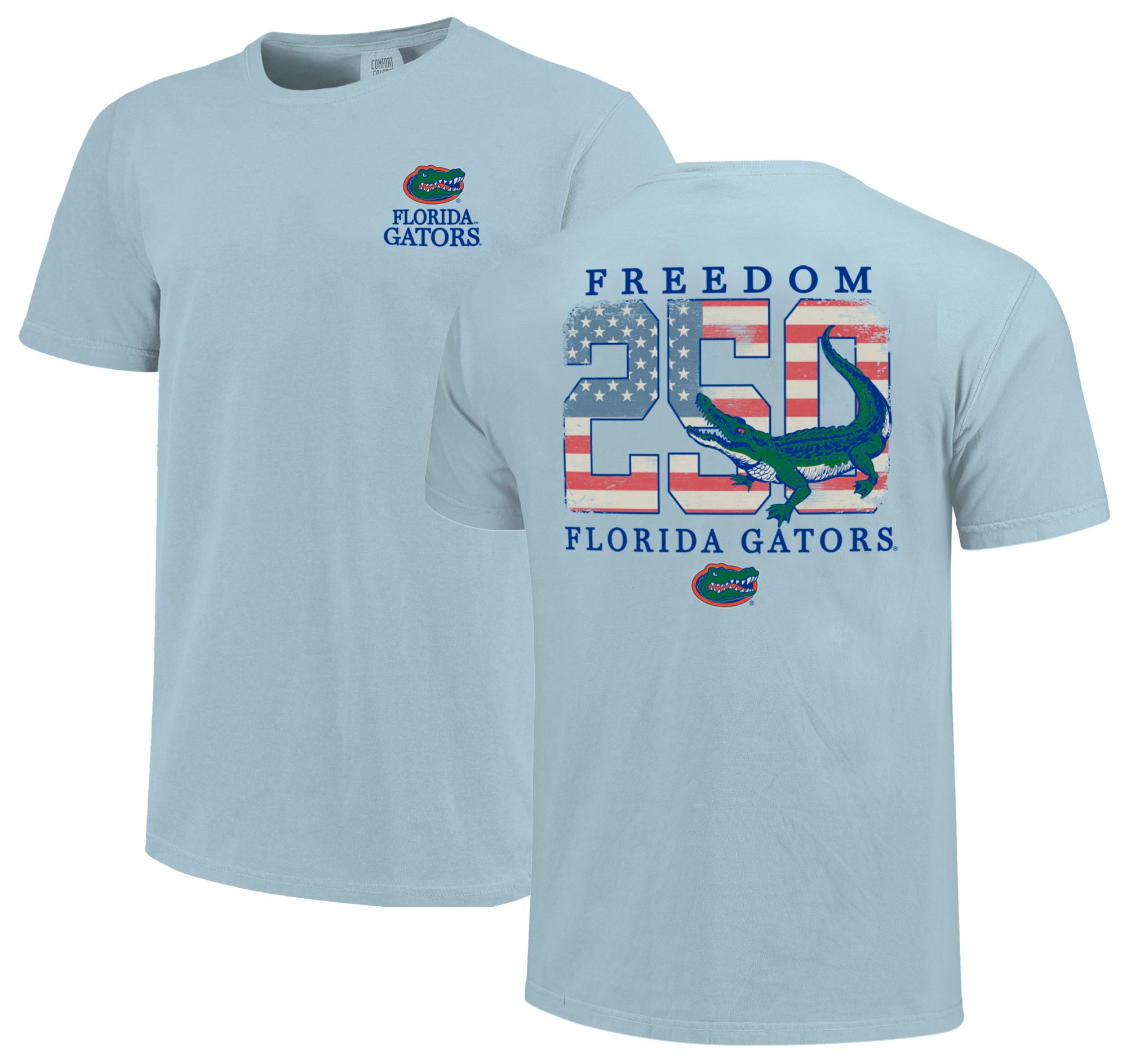 Image One Men's Florida Gators Chambray Mascot 250 T-Shirt