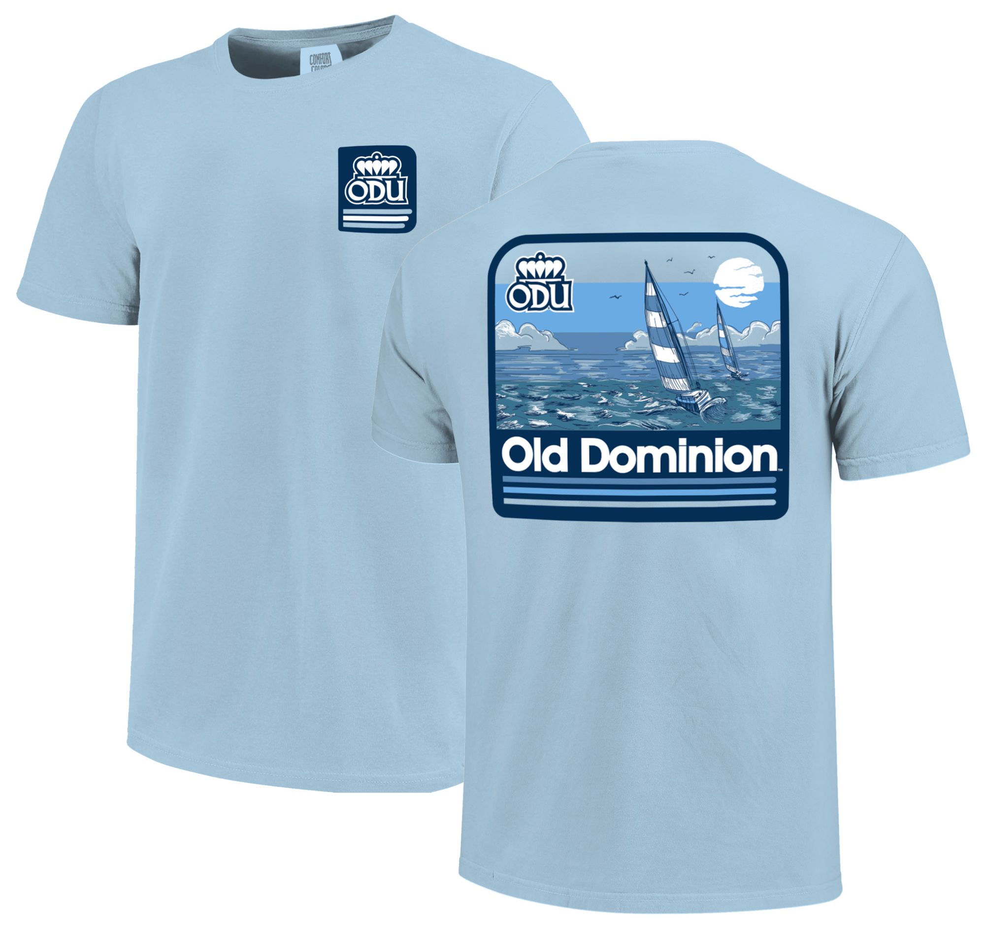 Image One Men's Old Dominion Monarchs Blue Seaside T-Shirt
