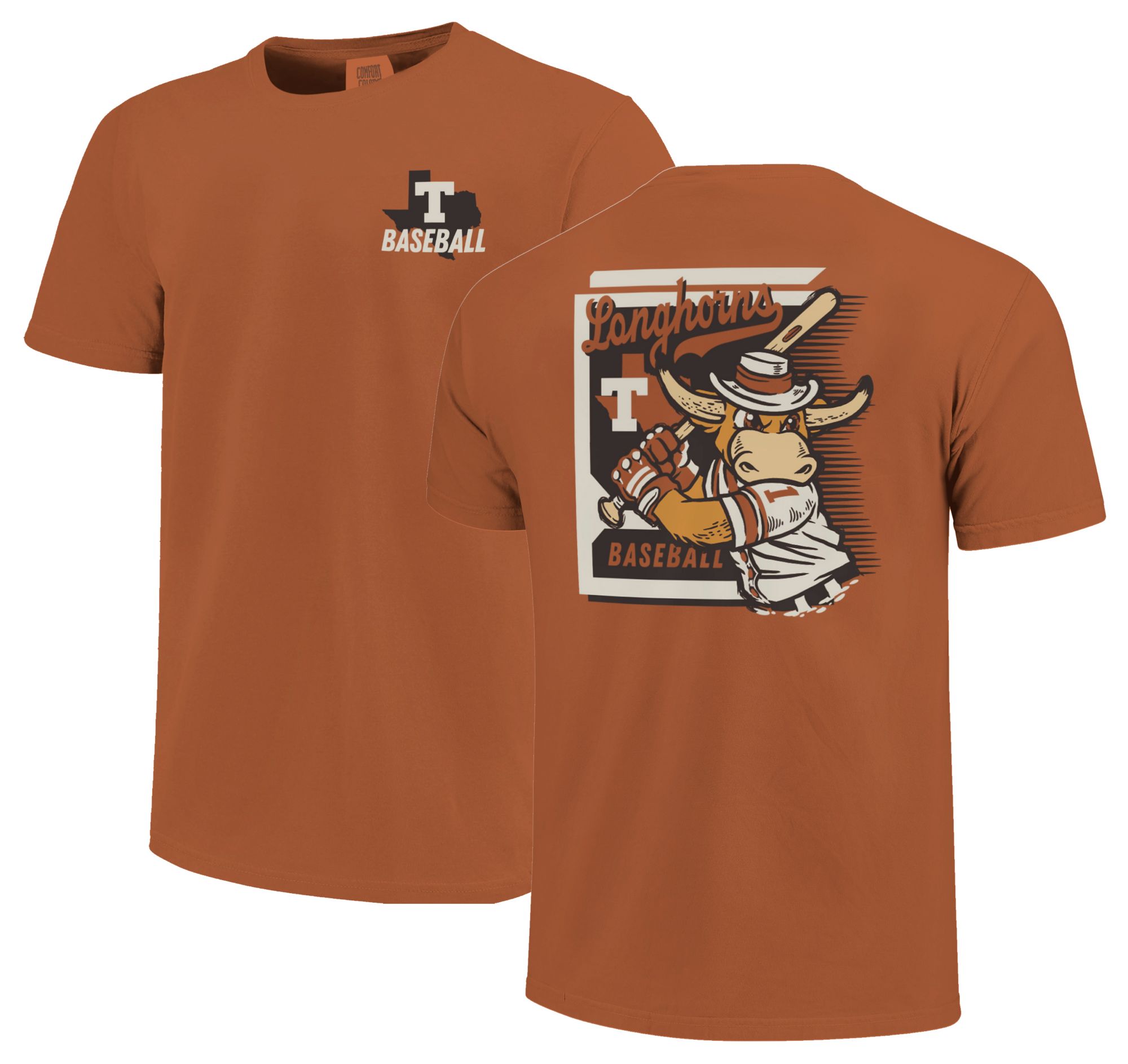 Image One Men's Texas Longhorns Yam Mascot T-Shirt