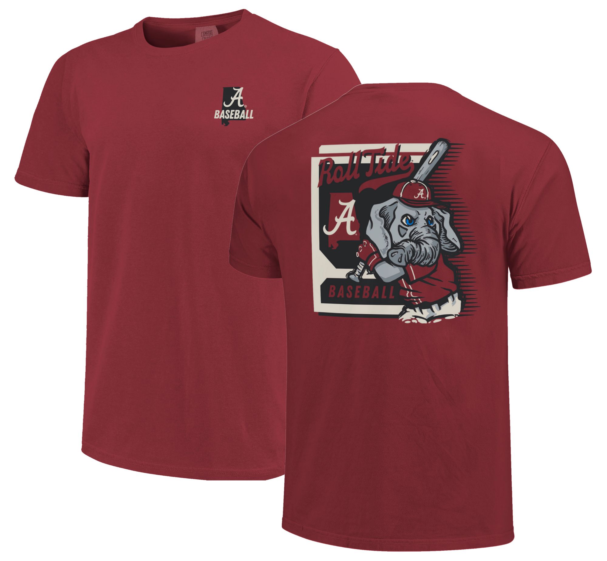 Image One Men's Alabama Crimson Tide Chili Mascot T-Shirt