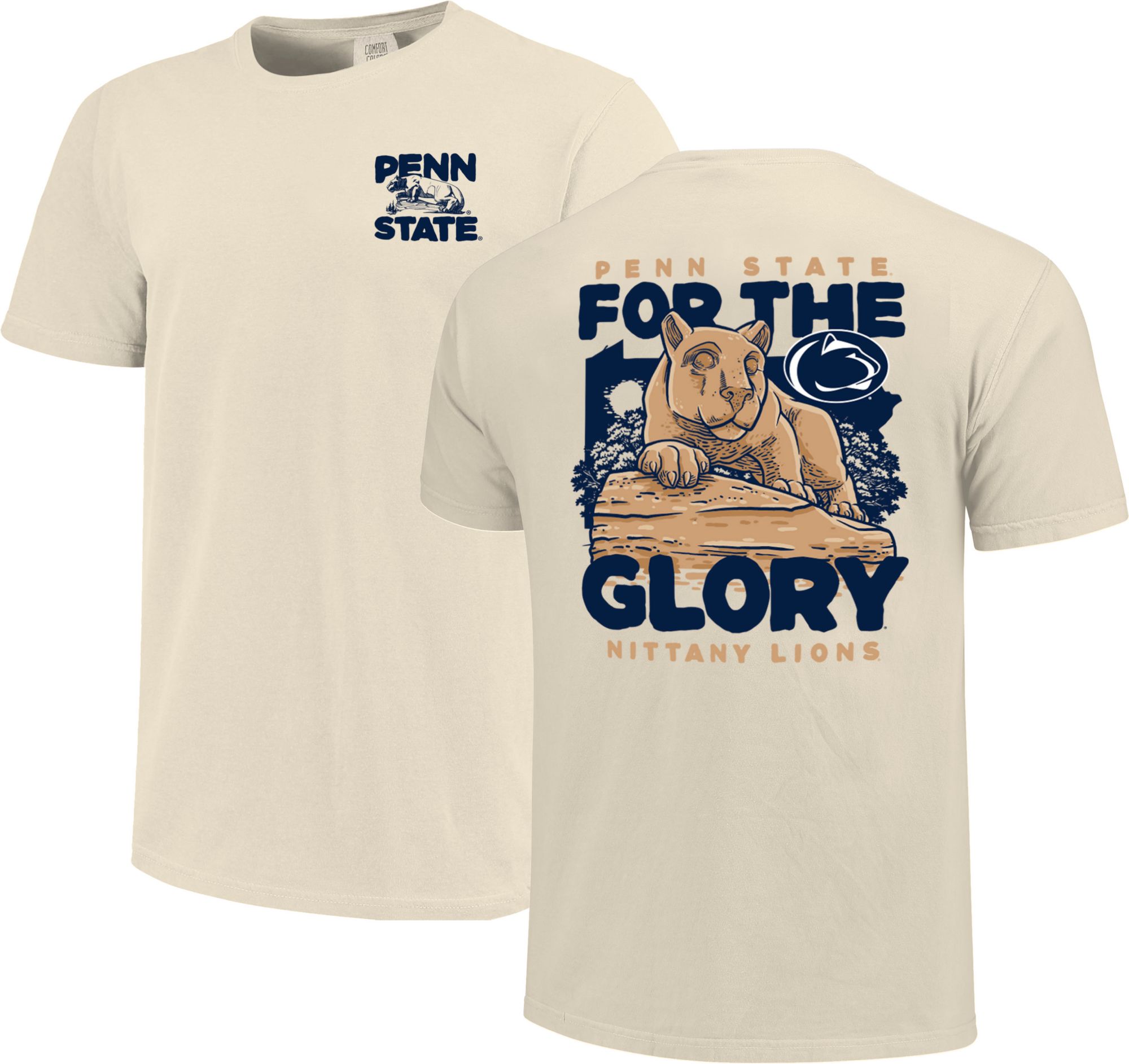 Image One Men's Penn State Nittany Lions Statue T-Shirt