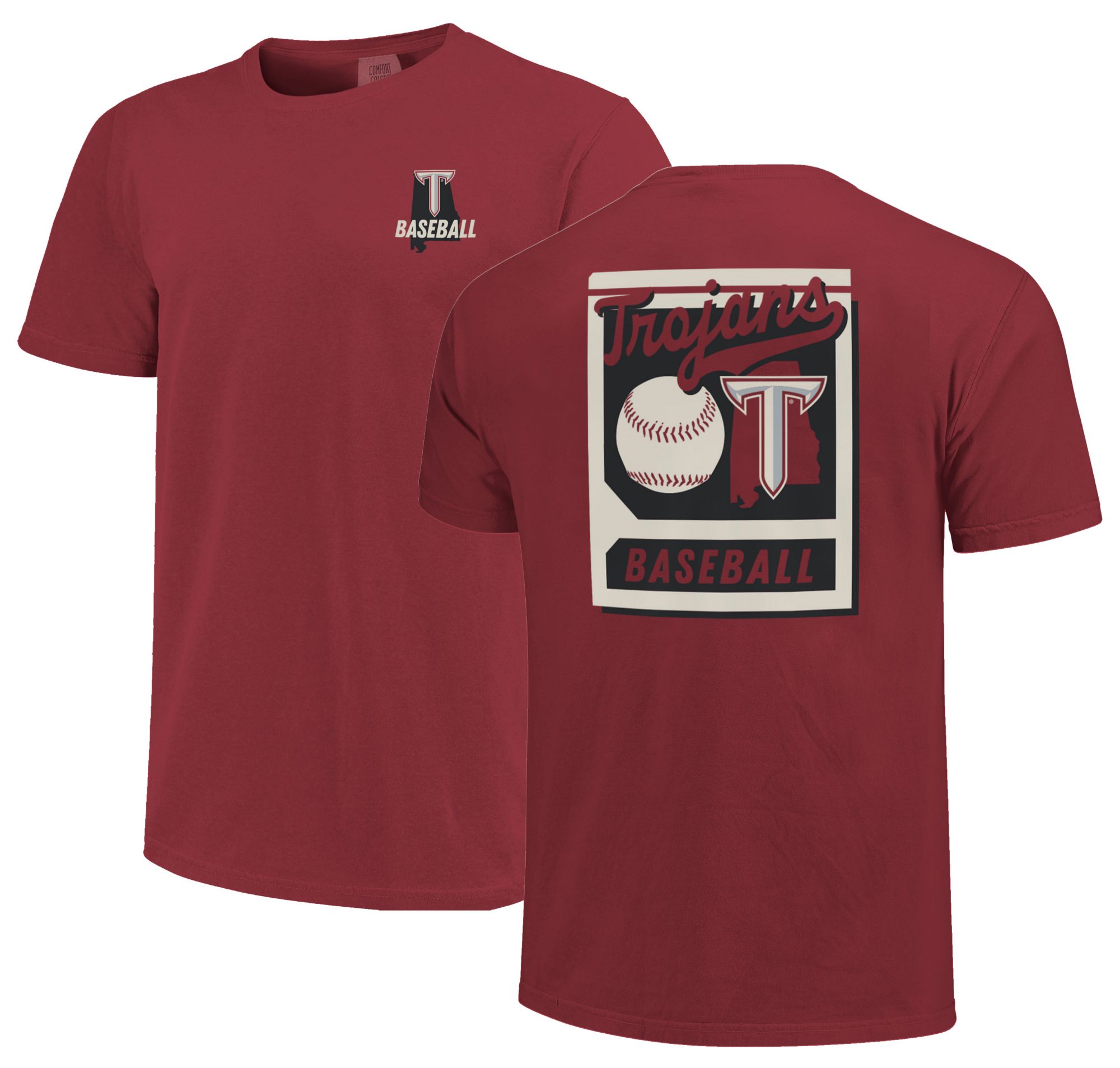 Image One Men's Troy Trojans Chili Mascot T-Shirt