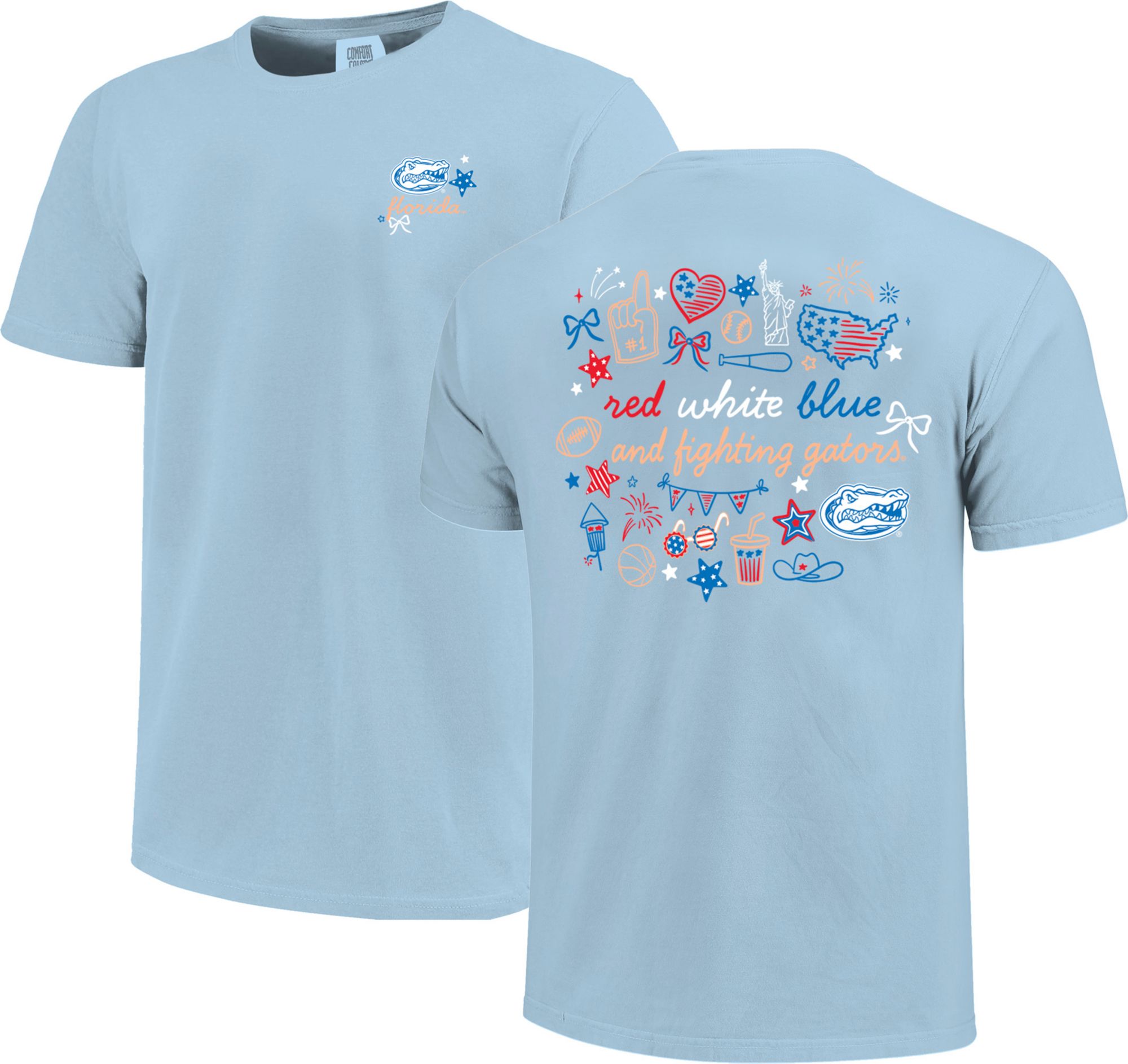 Image One Women's Florida Gators Americana T-Shirt